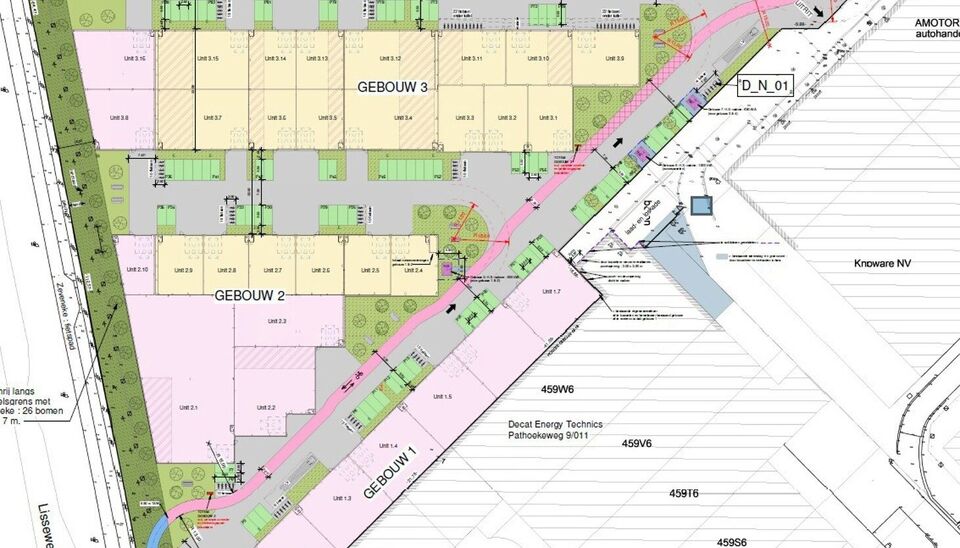 Langs de Pathoekeweg in Brugge verrijst binnenkort het KMO Park PORTIS, dit op de voormalige Philipssite. Met 49 afgewerkte KMO-Units, variërend van 199m² tot 1183m², verdeeld over nieuwbouw en vernieuwbouw bedrijfsgebouwen, biedt Portis een moderne en